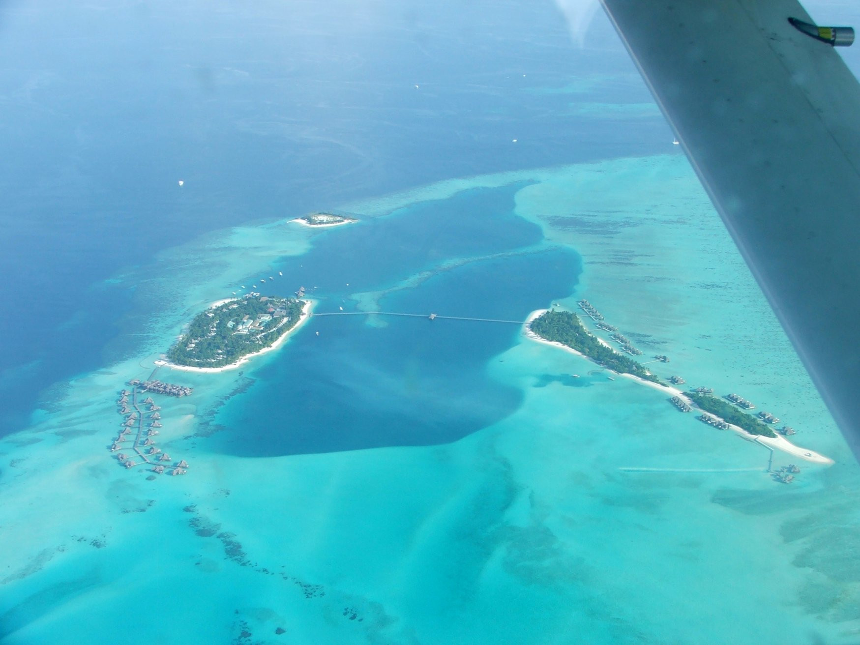 Панорамный вид в Ари Атолле, Мальдивы. Фото 1 – фотографии Мальдивских островов