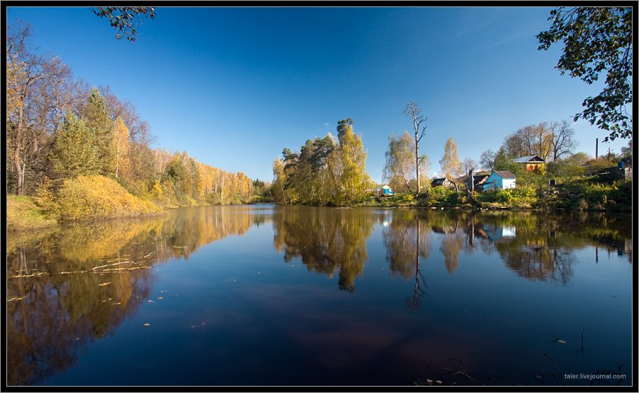 Озеро в Киржаче, Россия. Фото 4 – фотографии России