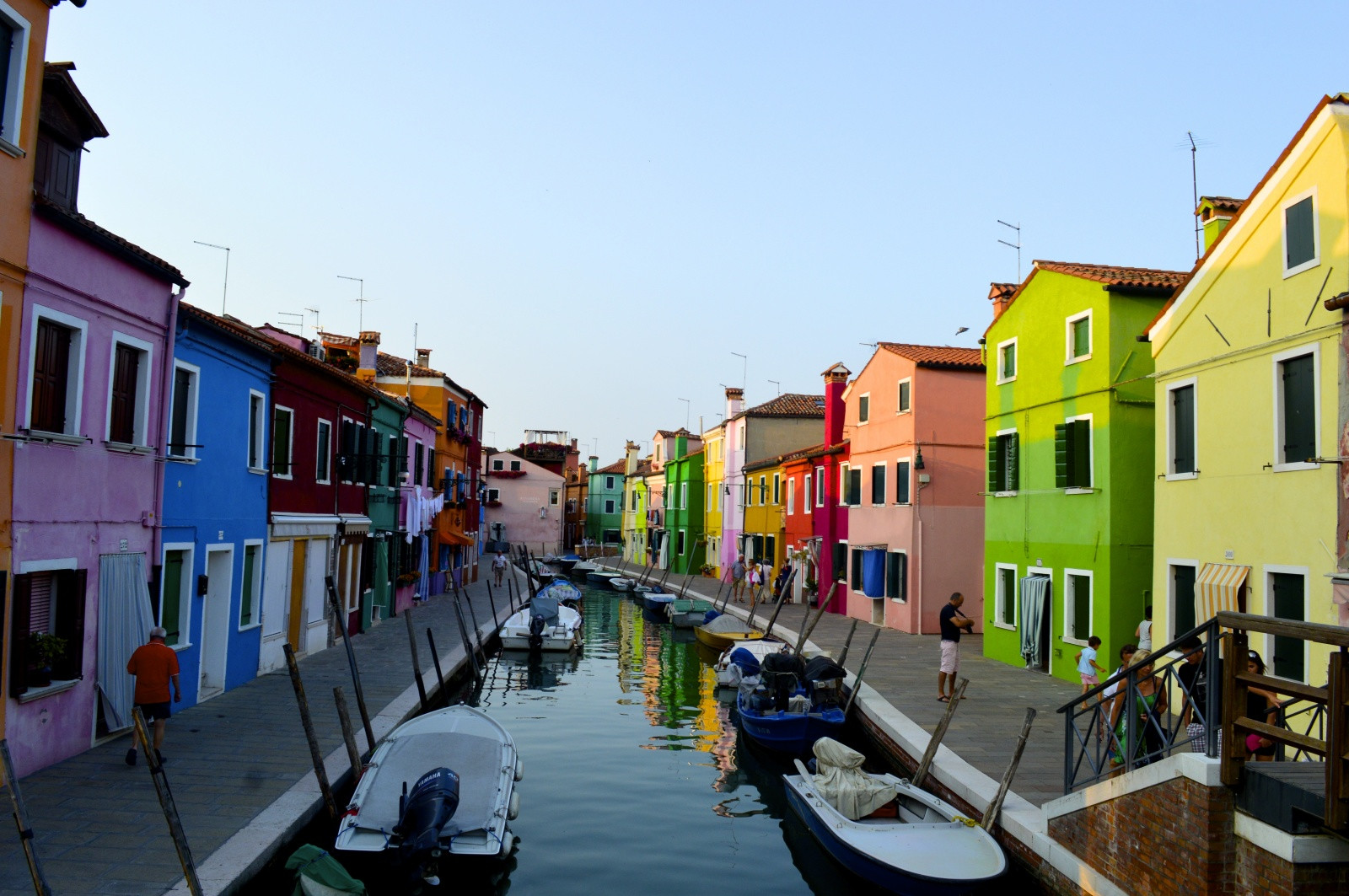 Каналы в Бурано – фотографии Италии