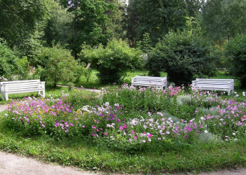 Сквер в Большое Болдино, Россия – фотографии России