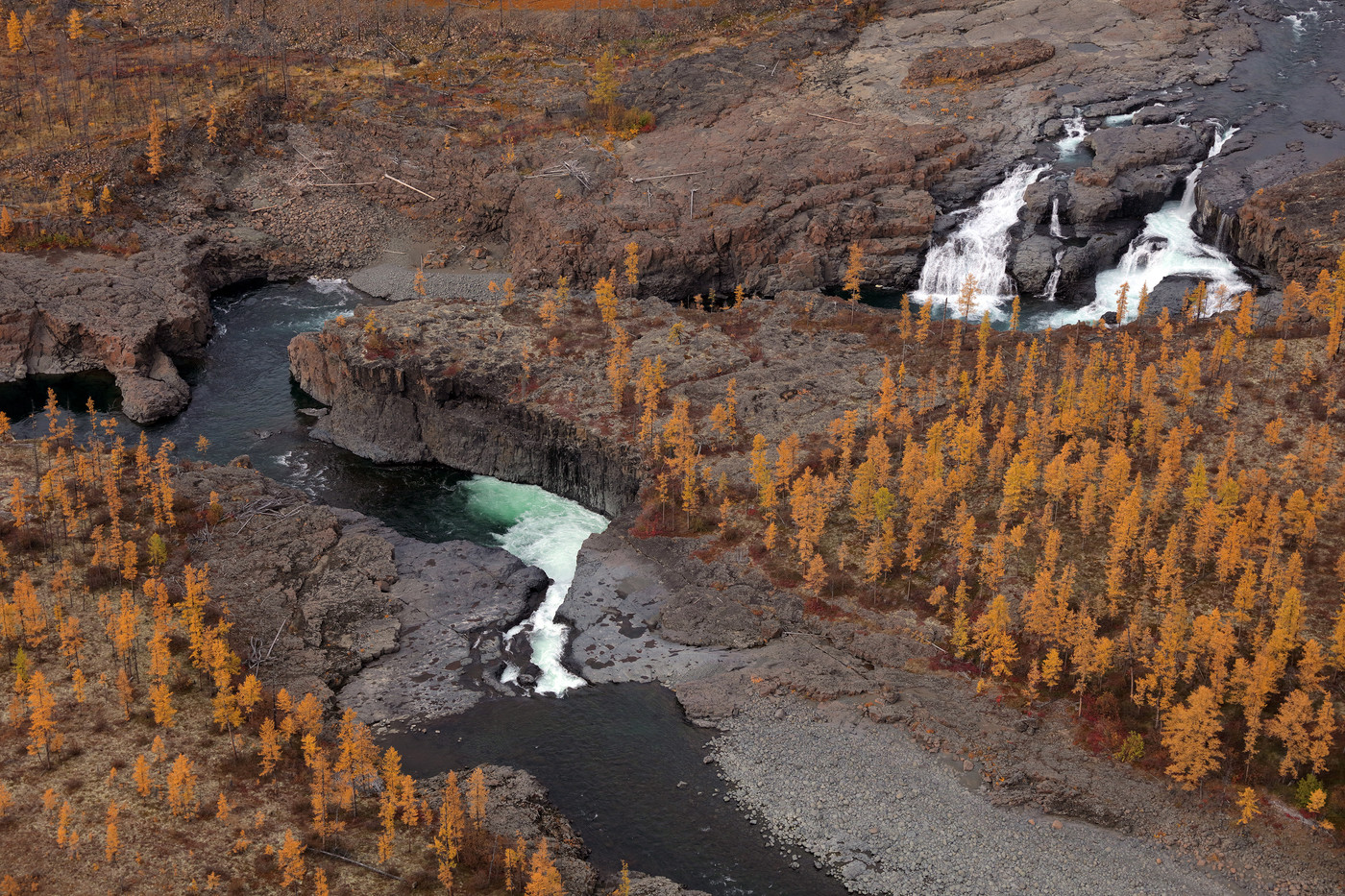 Плато Путорана (The Putorana Plateau) в горном регионе России, Норильск – фотографии России