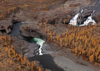 Плато Путорана (The Putorana Plateau) в горном регионе России, Норильск – фотографии России