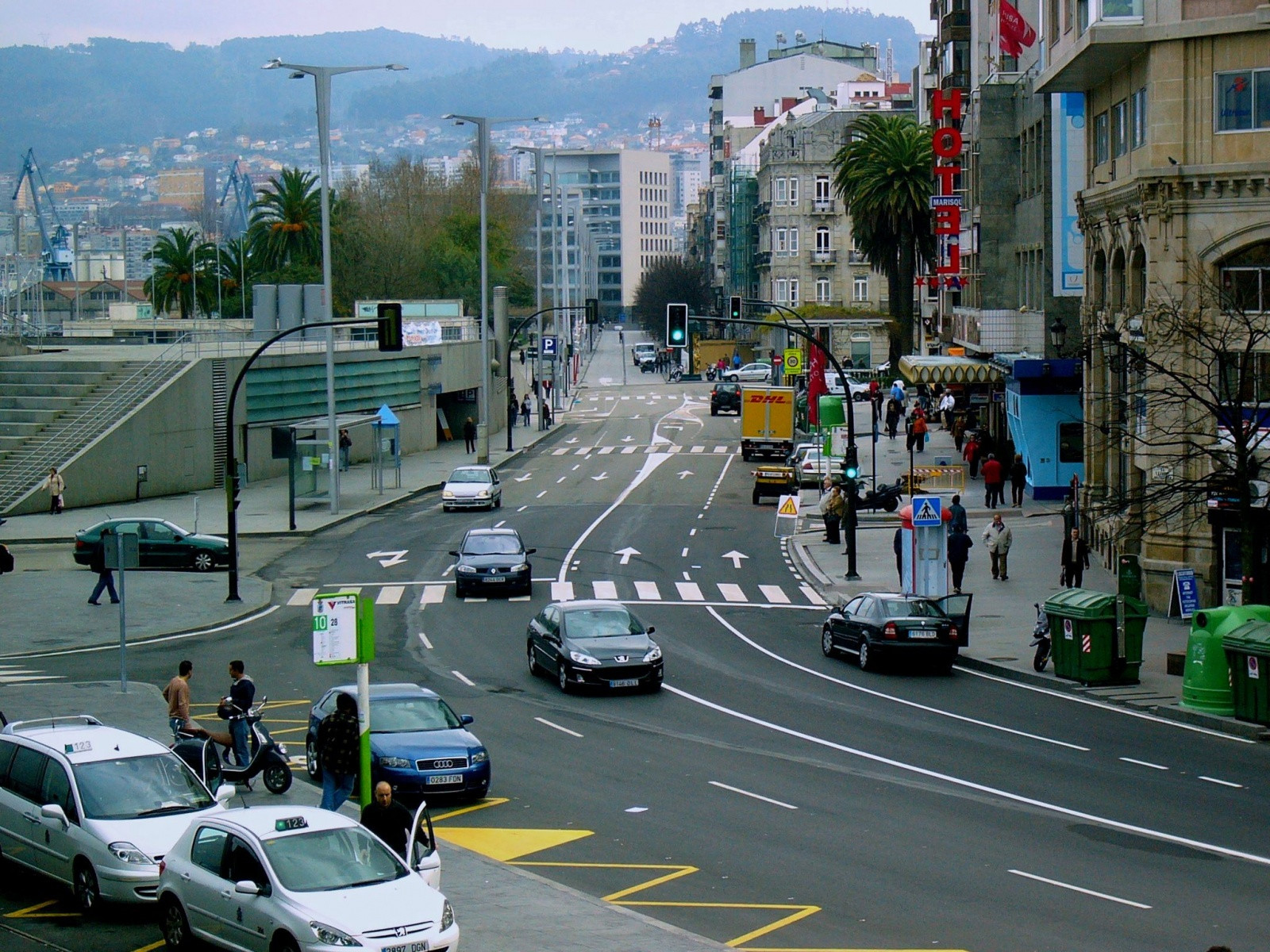 Улицы Виго – фотографии Испании