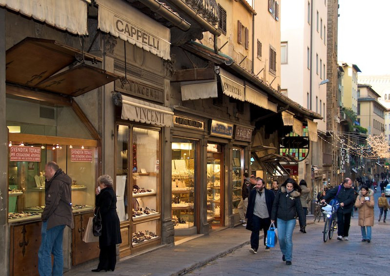 Золотой мост Понте-Веккьо во Флоренции. Фото 3 – фотографии Италии