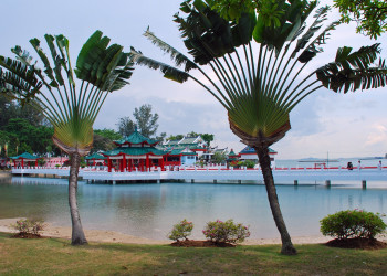 Пляж острова Кусу – фотографии Сингапура