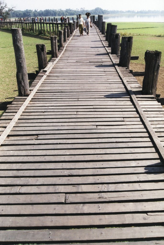 Мост У Бейн – фотографии Мьянмы