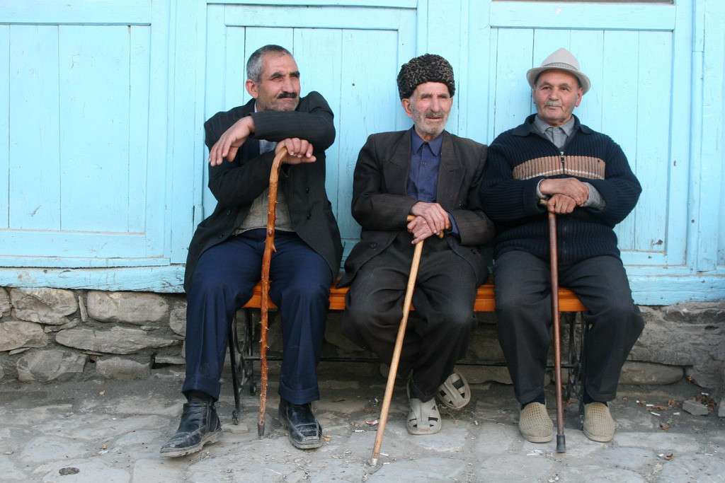 Пожилые азербайджанцы – фотографии Азербайджана