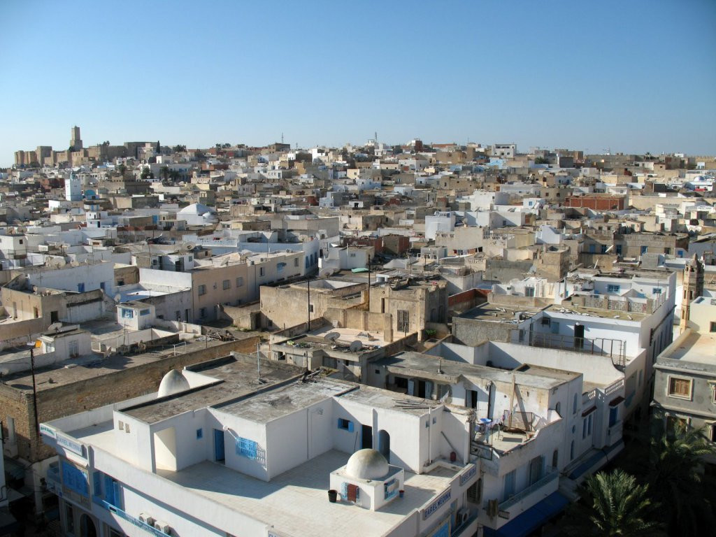 Панорамный вид Монастира, Северный Тунис. Фото 23 – фотографии Туниса