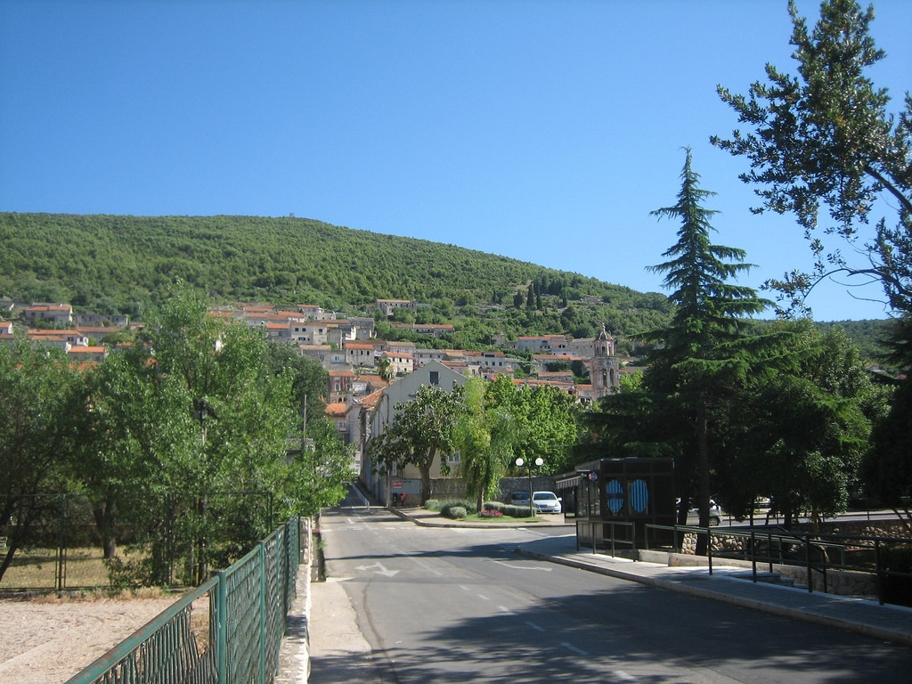 Улица в Блато, Хорватия. Фото 2 – фотографии Хорватии