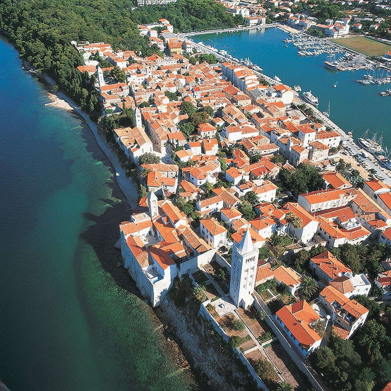 Панорамный вид в Раб, Хорватия. Фото 7 – фотографии Хорватии
