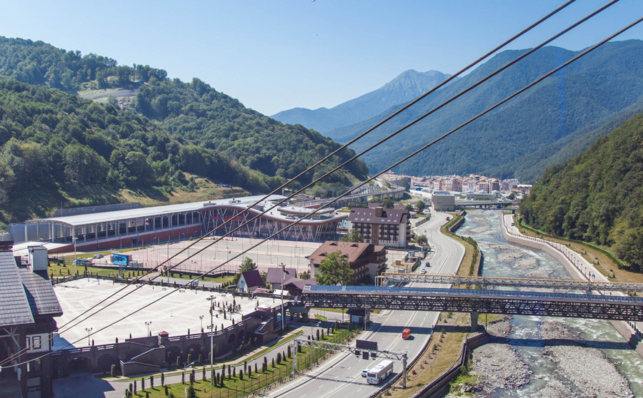 Вокзал Красная Поляна, Сочи. Фото 14 – фотографии России