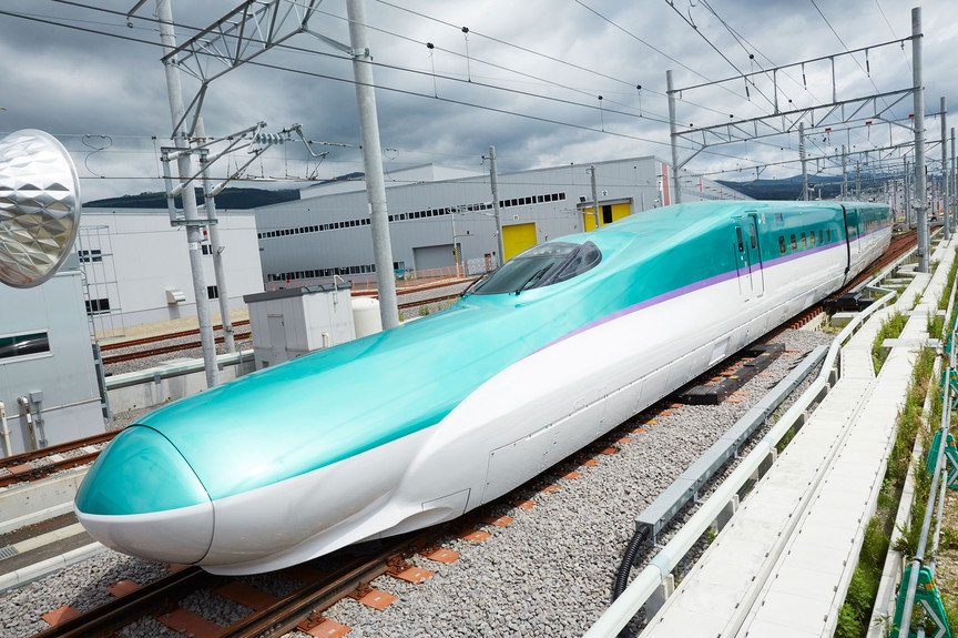 Японский супер-поезд Синкансэн H5 (Shinkansen H5). Фото 3 – фотографии Японии