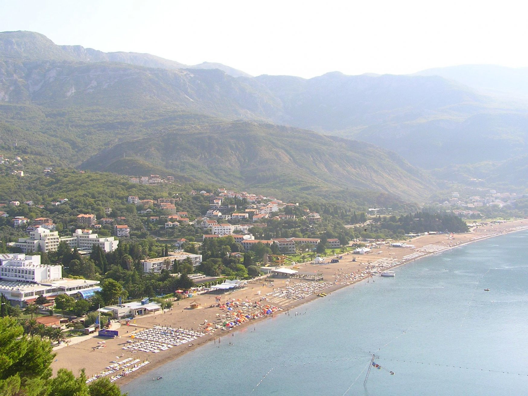 Панорамный вид в Бечичи, Черногория. Фото 14 – фотографии Черногории