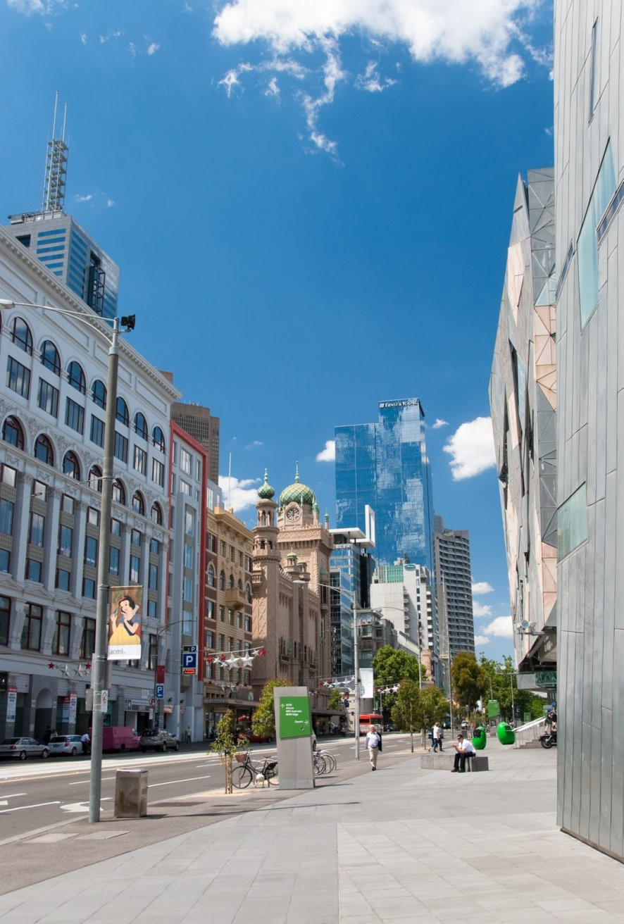 Улица в Мельбурне, Австралия. Фото 4 – фотографии Австралии