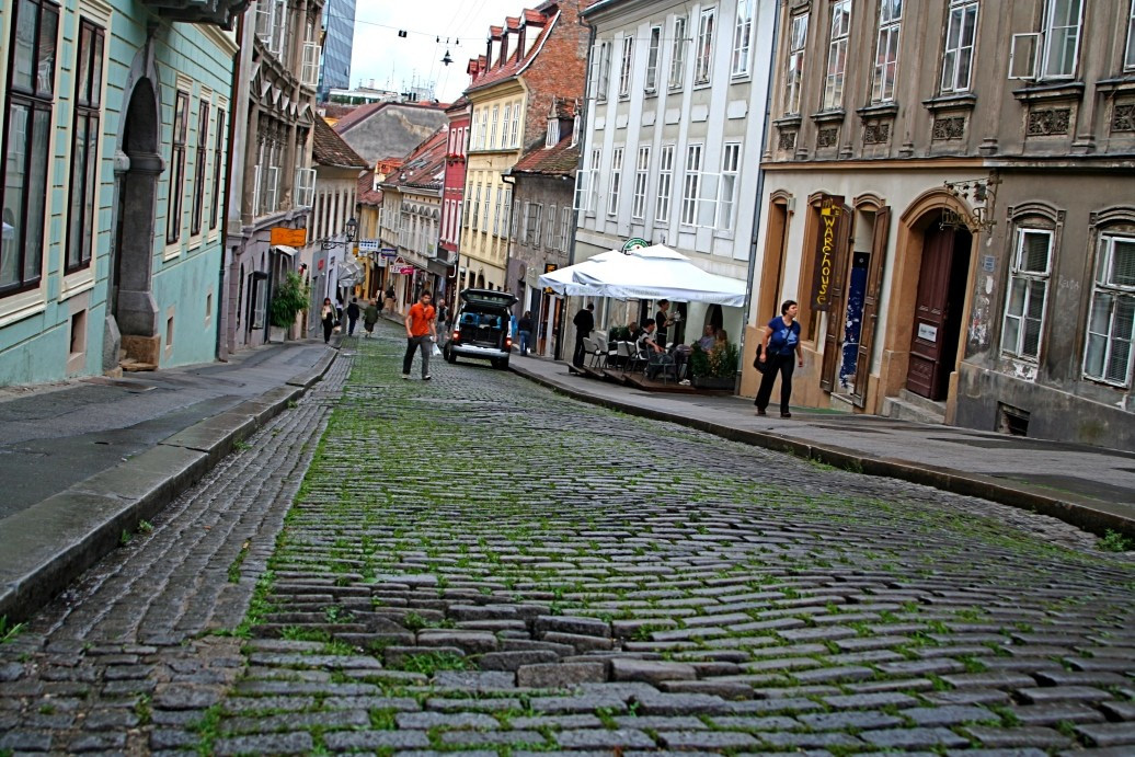 Улица в Загреб, Хорватия. Фото 20 – фотографии Хорватии