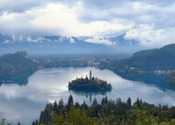 Блед Озеро, Словения, фото № 56838 – фотографии Словении