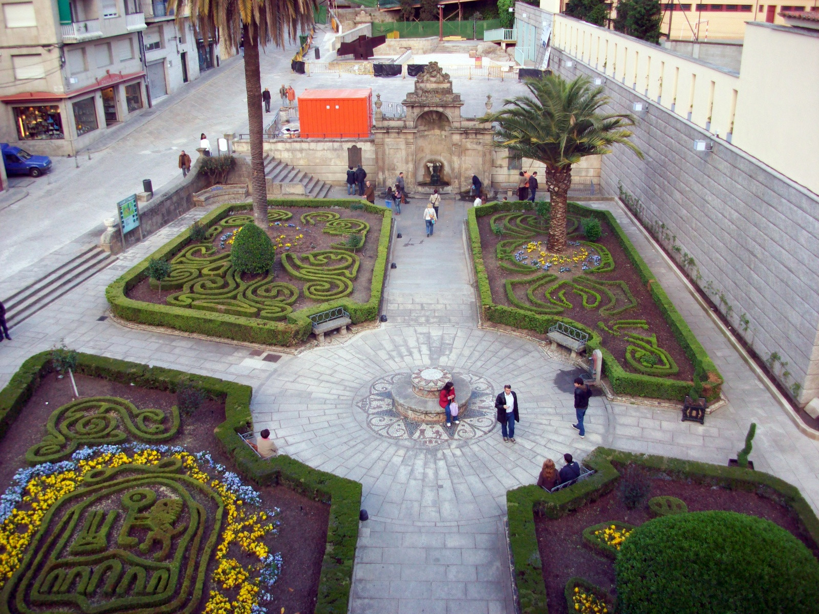 Термальный источники Бургас в Оренсе – фотографии Испании