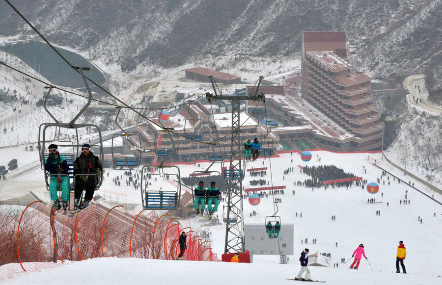 Центр зимнего отдыха Masik Pass  – фотографии Северной Кореи