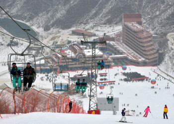 Центр зимнего отдыха Masik Pass  – фотографии Северной Кореи