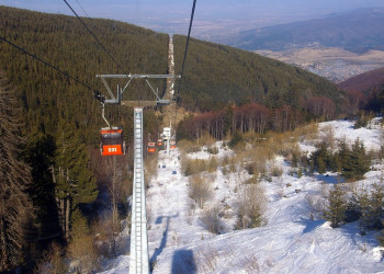 Подъемник Болгарского горнолыжного курорта Витоша, Болгария – фотографии Болгарии