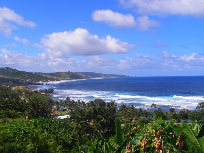 Панорамный вид  Восточного побережья, Барбадос. Фото 5 – фотографии Барбадоса