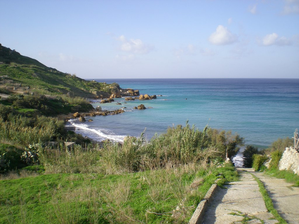 Сан-Блас-Бэй, Гозо остров, Мальта, фото № 41606 – фотографии Мальты