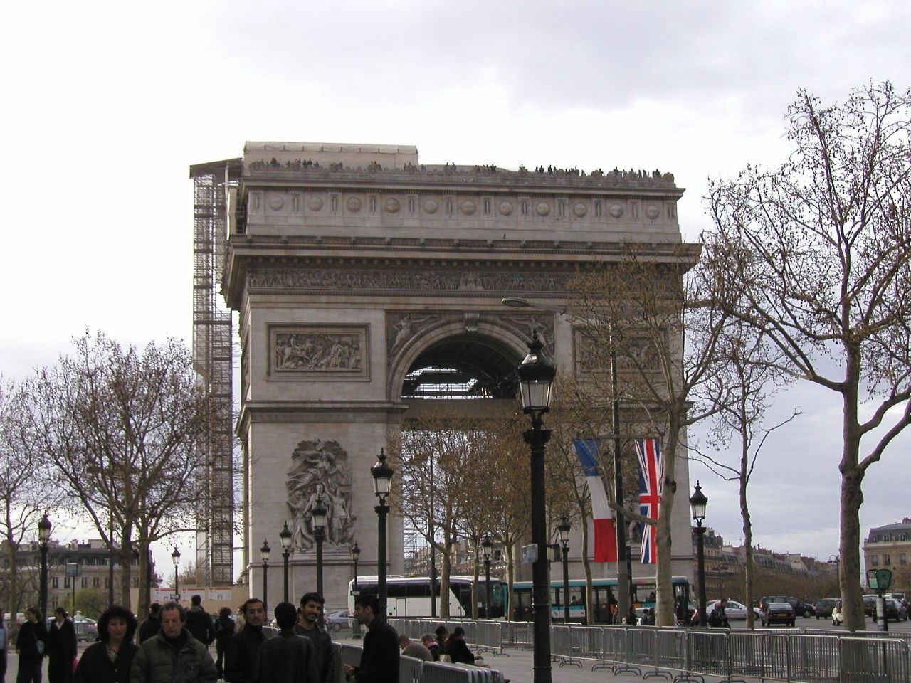 Триумфальная арка в Париже, Франция. Фото 12 – фотографии Франции