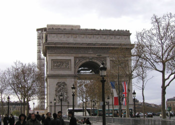 Триумфальная арка в Париже, Франция. Фото 12 – фотографии Франции