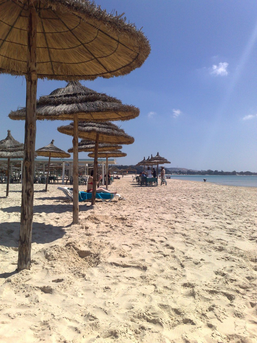 Пляж Хаммамета , Северный Тунис – фотографии Туниса