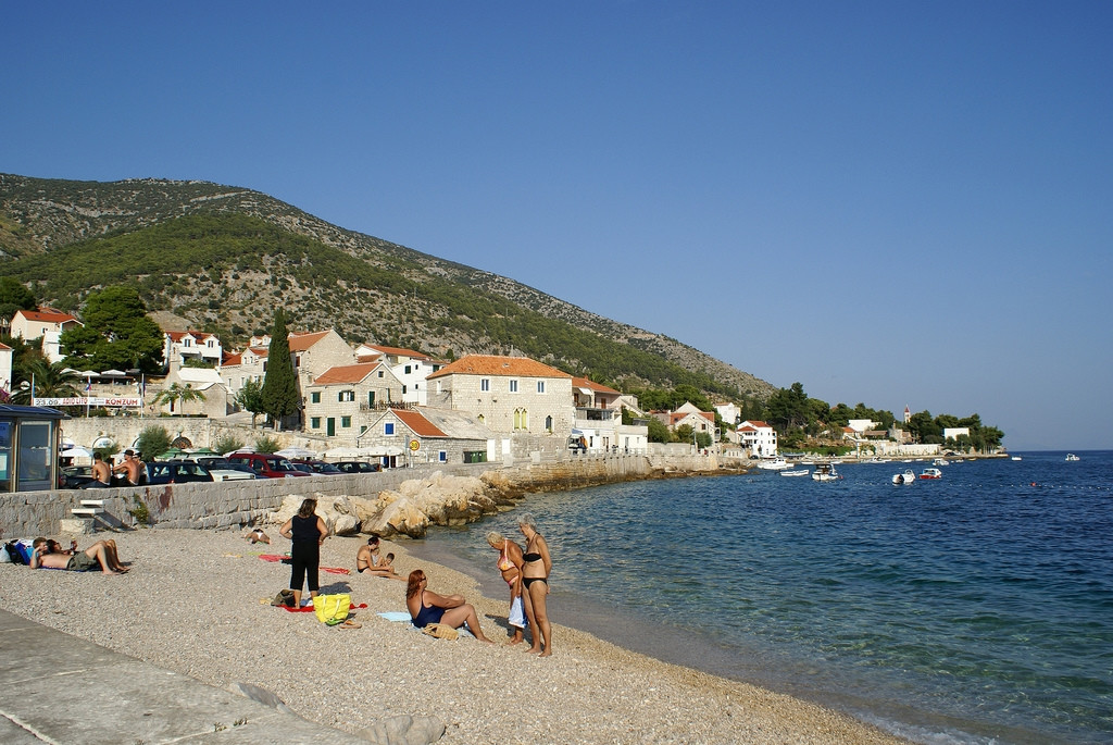 Пляж в Бол, Хорватия. Фото 28 – фотографии Хорватии