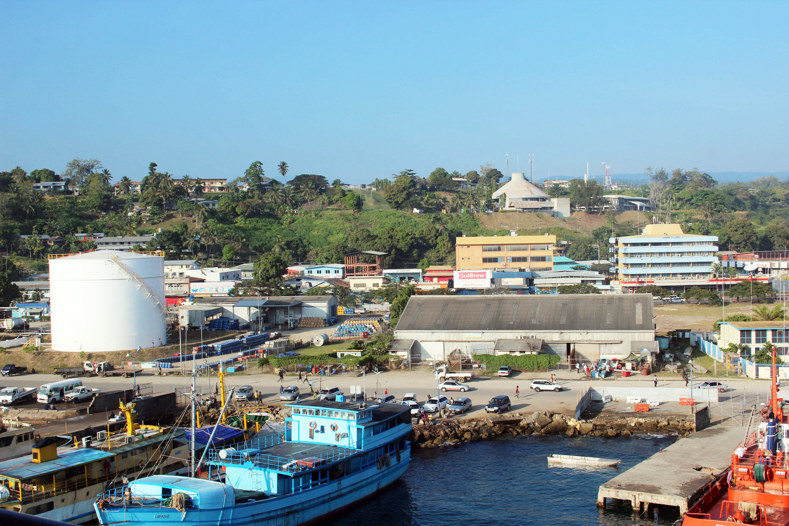 Порт Хониары – фотографии Соломоновых Островов