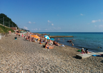 Пляж Дедеркоя. Фото 2 – фотографии России