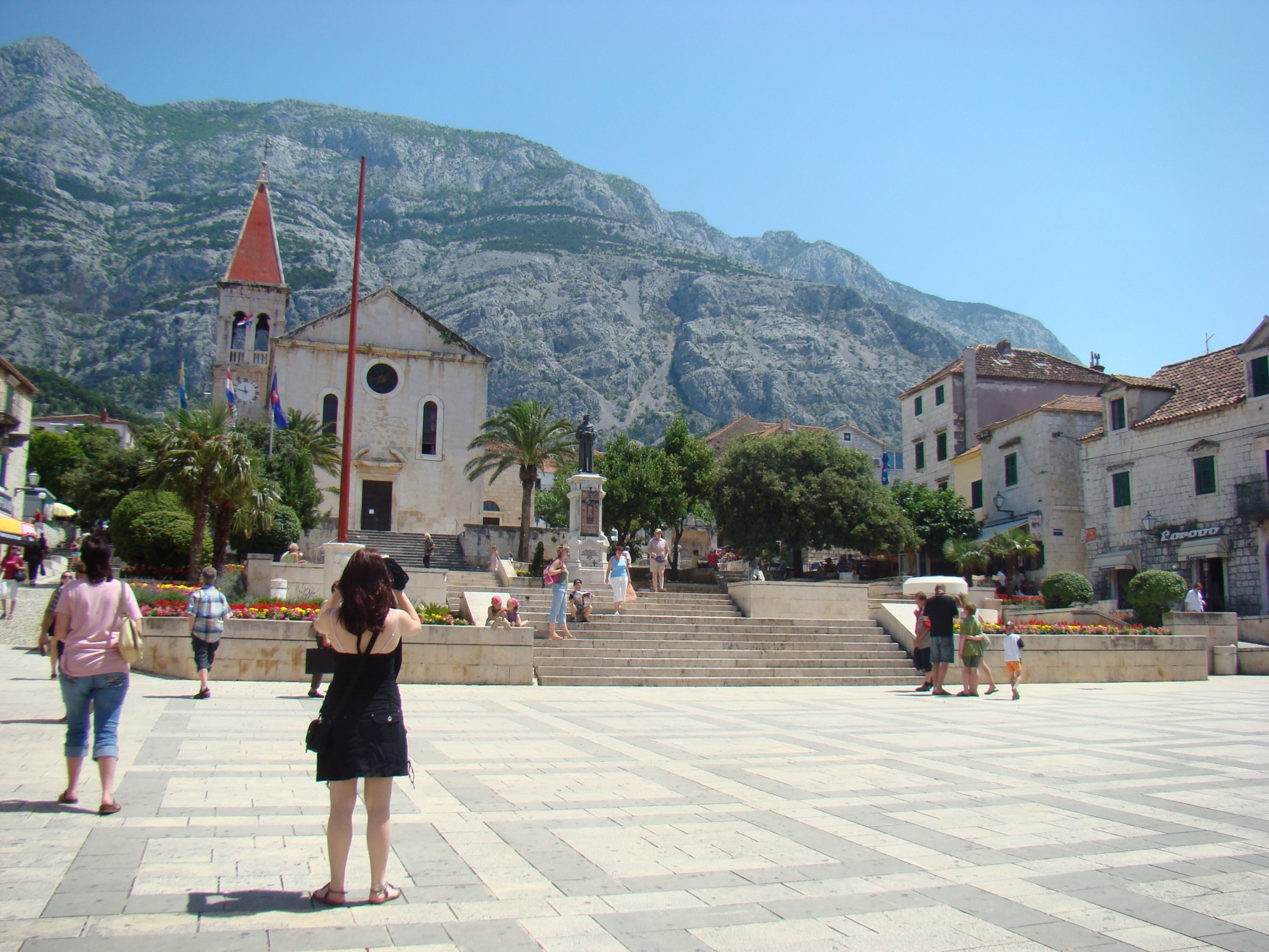 Площадь Макарска, Хорватия. Фото 3 – фотографии Хорватии