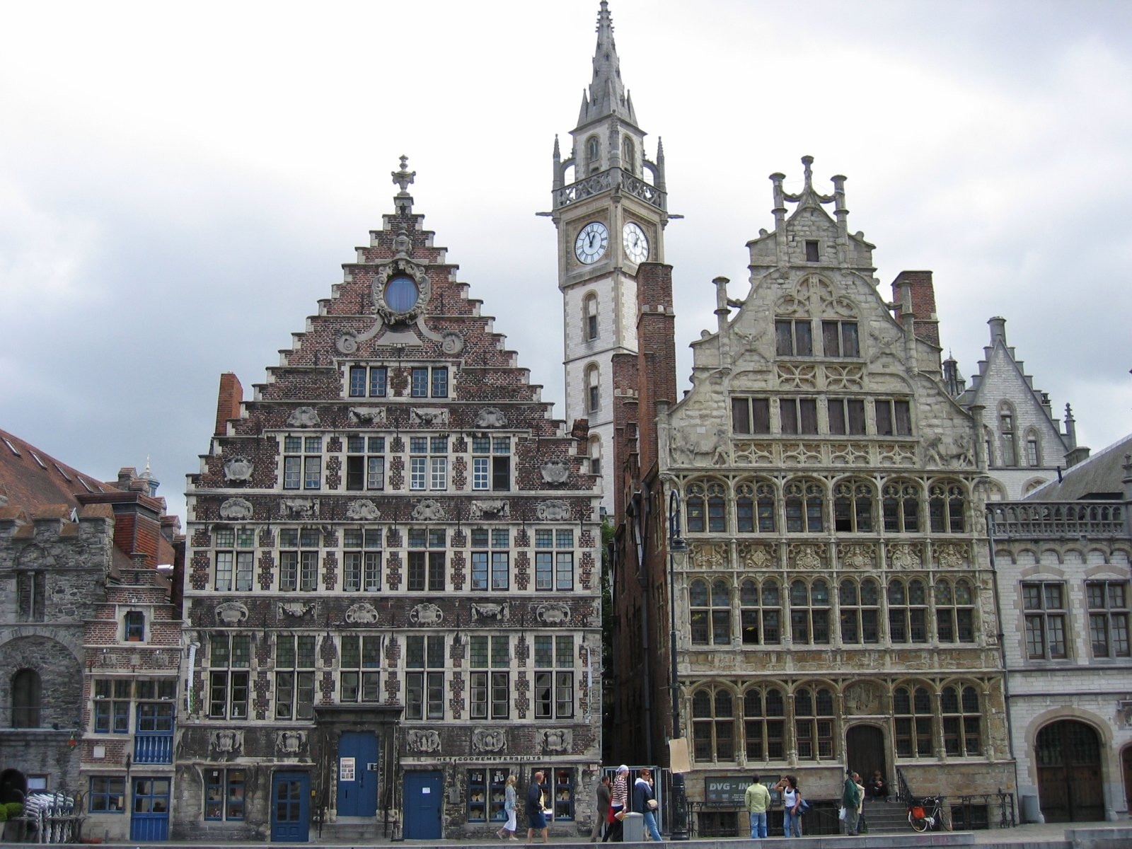 Старый город в Гент, Бельгия – фотографии Бельгии
