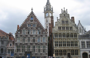 Старый город в Гент, Бельгия – фотографии Бельгии