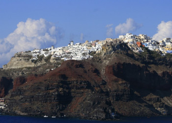 Санторини остров, Южные Эгейские острова, Греция, фото № 66921 – фотографии Греции