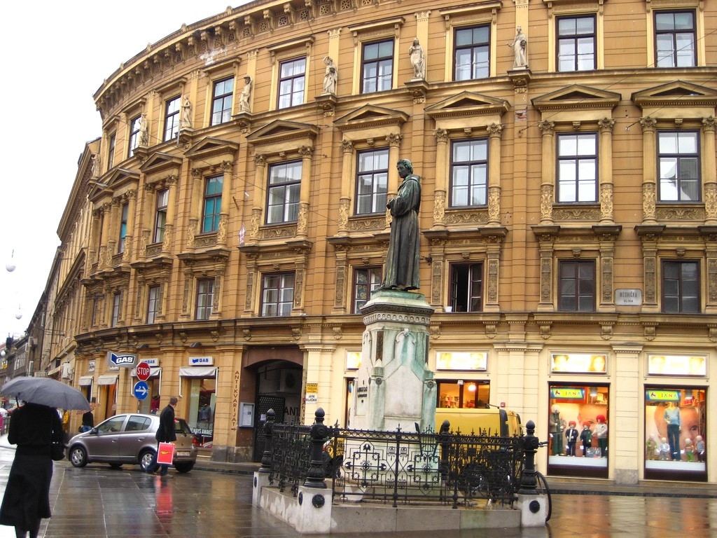 Памятник в Загреб, Хорватия. Фото 7 – фотографии Хорватии