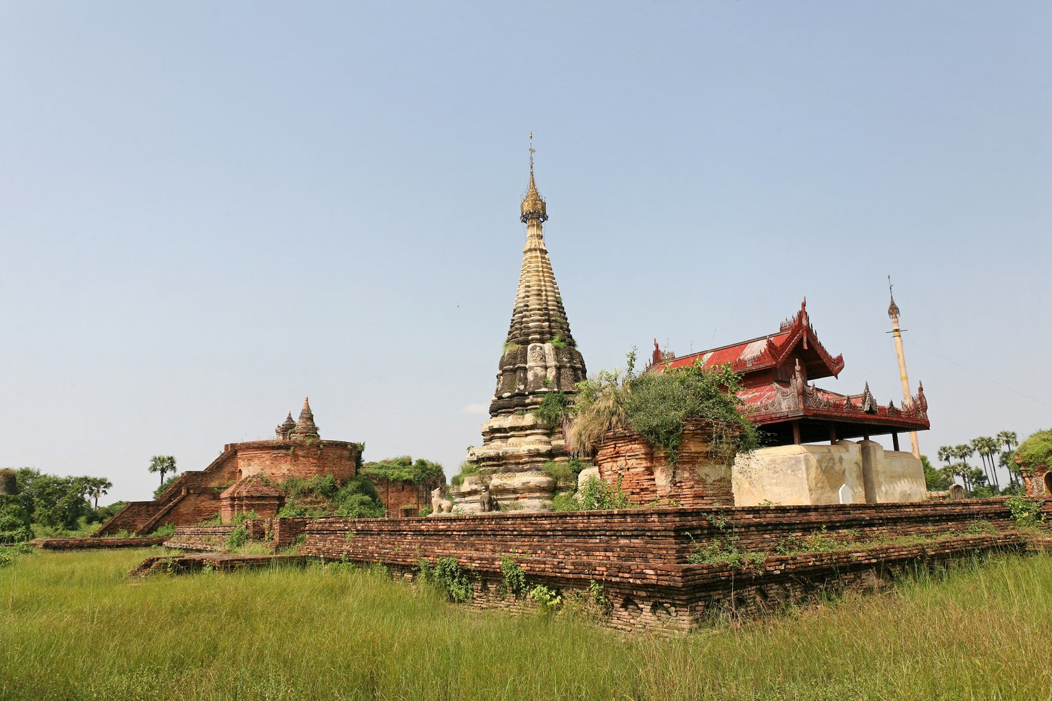 Достопримечательность в Ава, Мьянма – фотографии Мьянмы