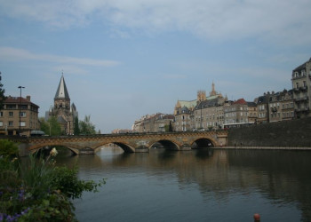 Мост в Мец, Франция. Фото 1 – фотографии Франции