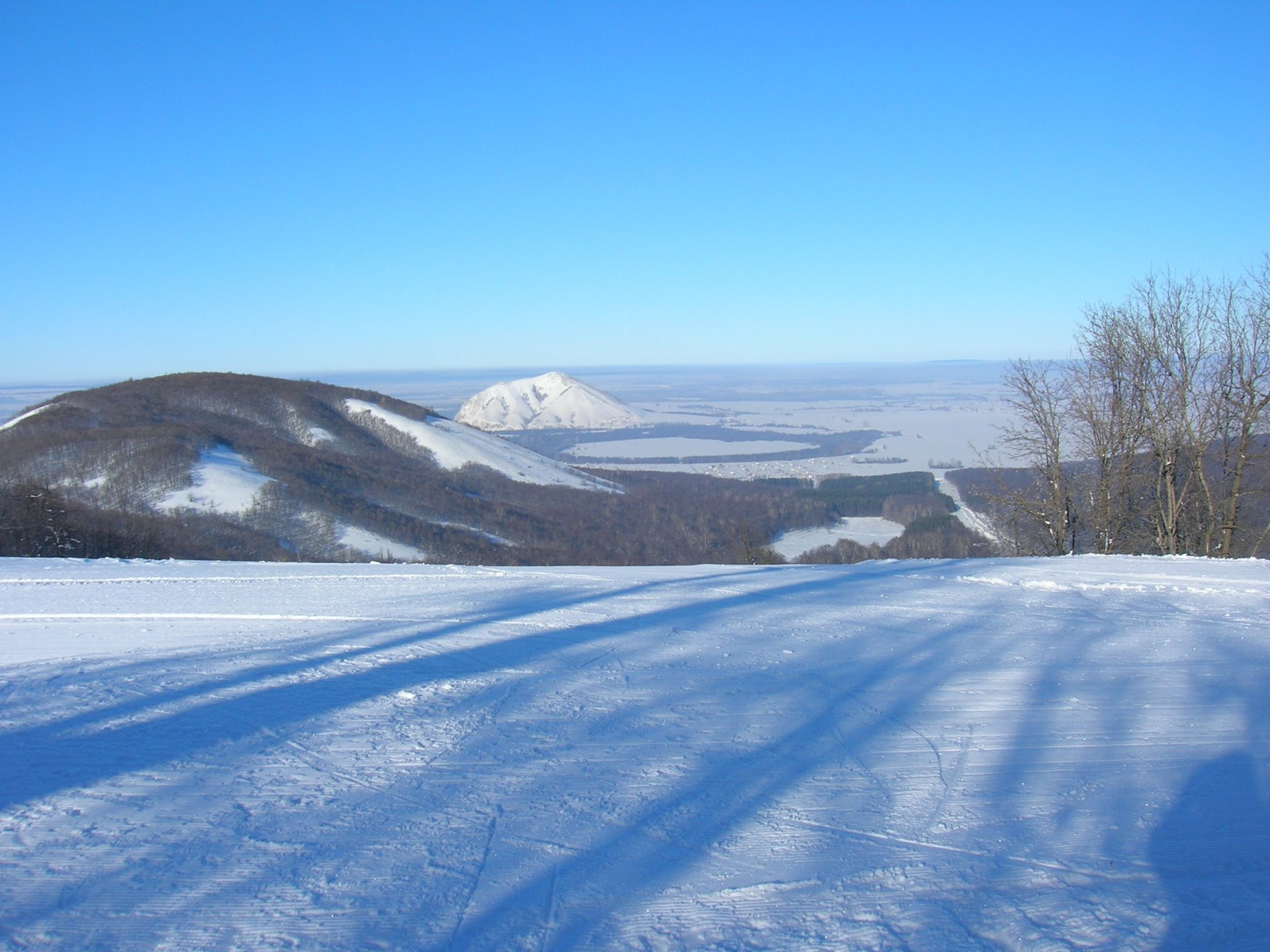Лыжная трасса в Куш-Тау, Россия – фотографии России