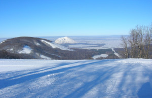 Лыжная трасса в Куш-Тау, Россия – фотографии России