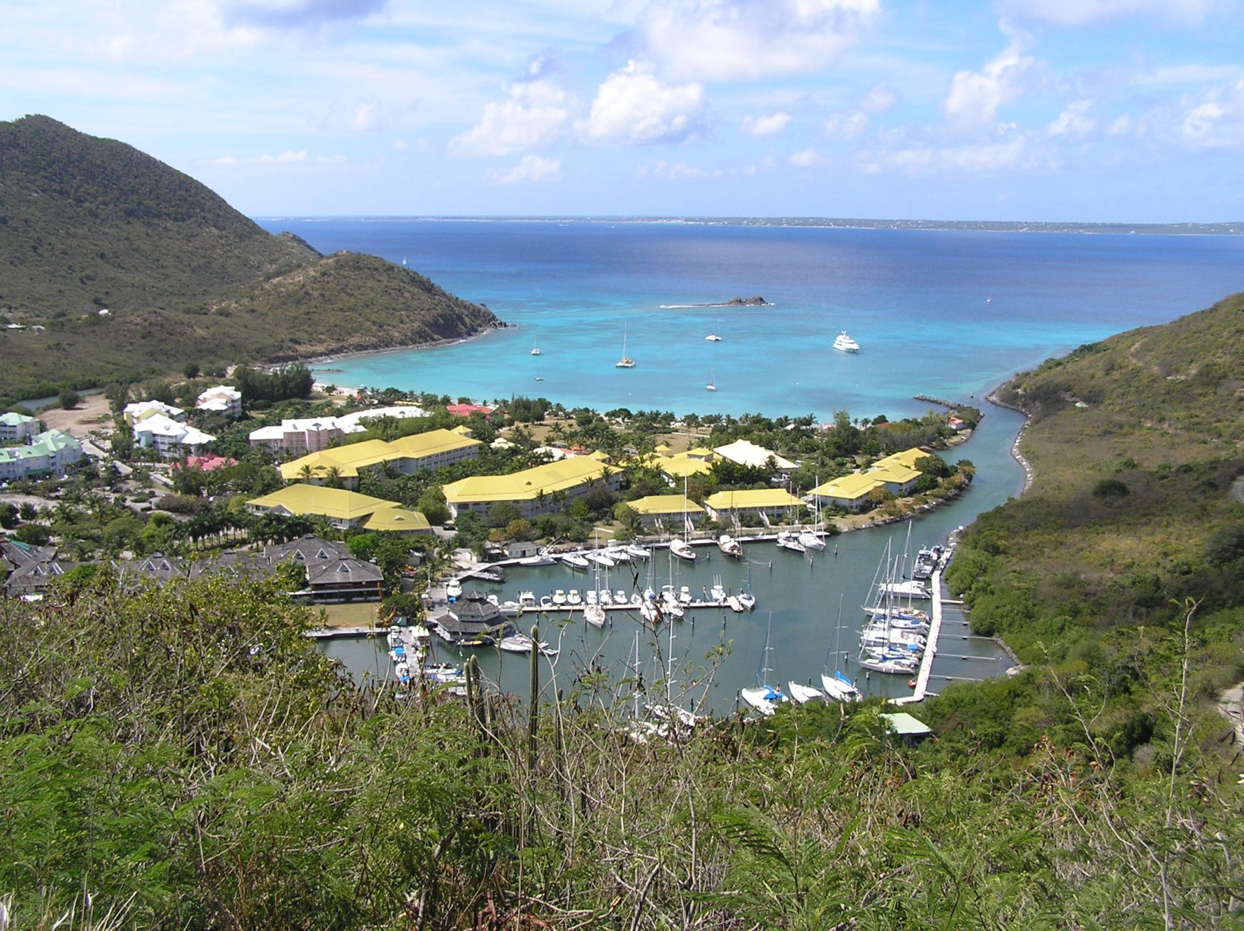 Бухта в Сен-Мартене. Фото 1 – фотографии Сен-Мартена