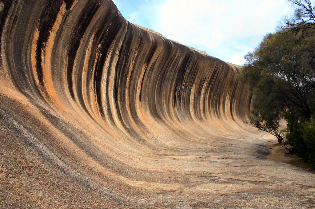 Каменные волны Wave Rock в Австралии. Фото 2 – фотографии Австралии
