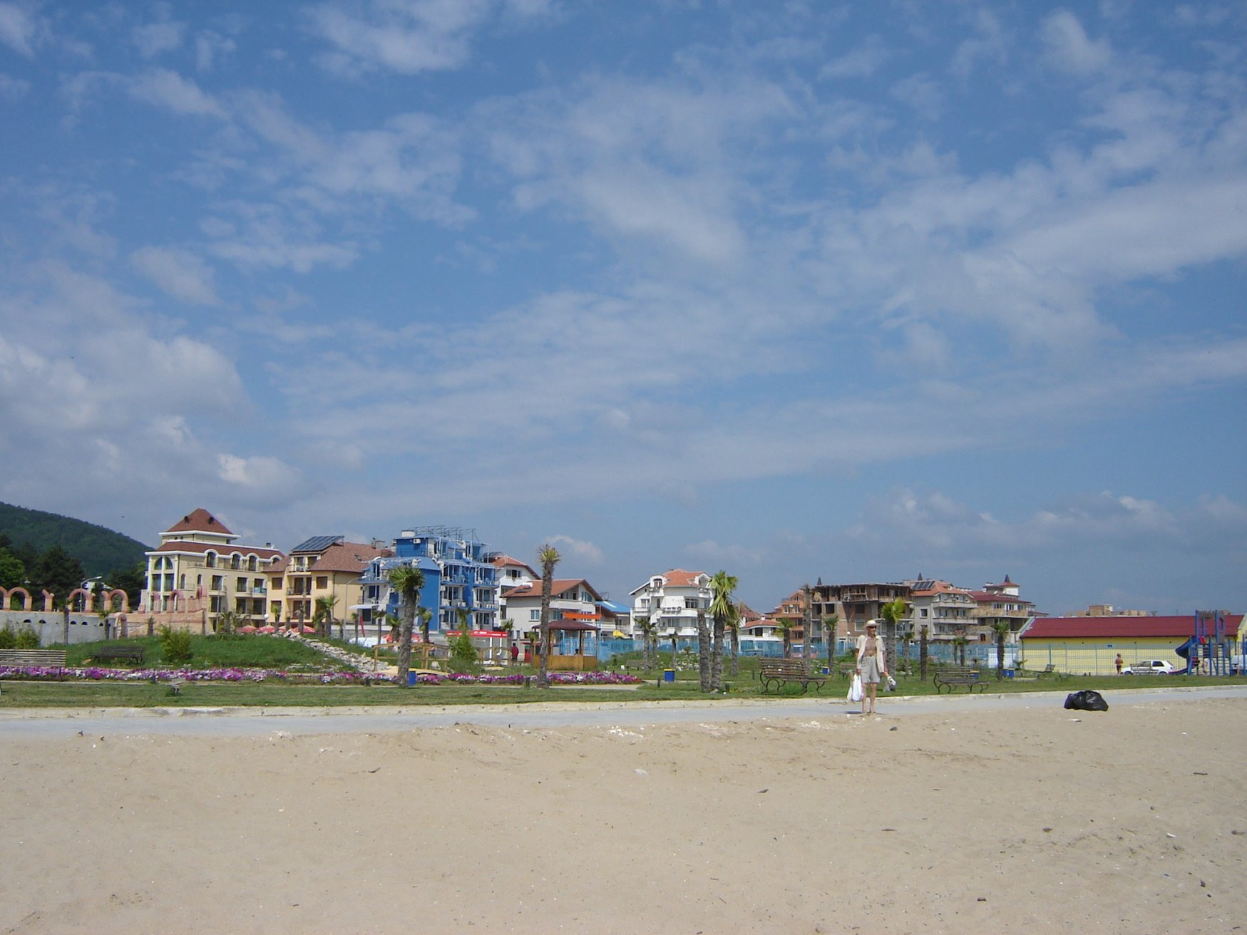 Набережная в Созополь, Болгария. Фото 1 – фотографии Болгарии