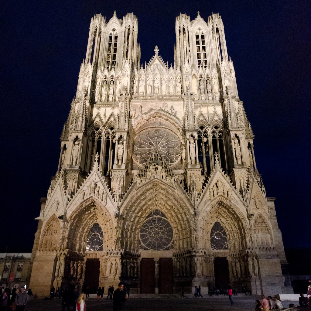 Реймсский собор во Франции, Фото 1 – фотографии Франции