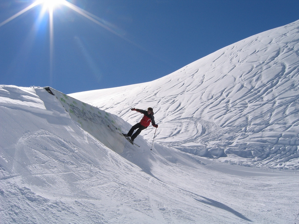 Лыжник в Валь-Торанс, Франция. Фото 2 – фотографии Франции
