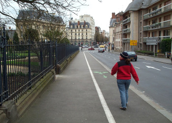 Улица в Ренне, Франция. Фото 3 – фотографии Франции