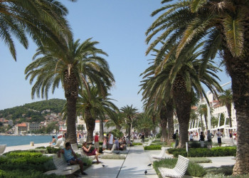 Набережная в Сплит, Хорватия. Фото 4 – фотографии Хорватии