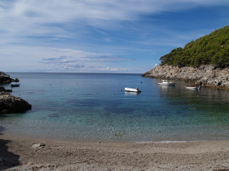 Пляж на острове Млет, Хорватия. Фото 2 – фотографии Хорватии
