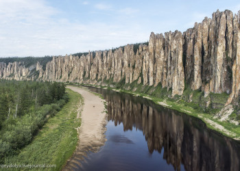 Природный парк Ленские столбы в Якутии – фотографии России